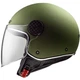 Мотошолом LS2 OF558 Sphere 2 Solid Matt Military Green - XS - зображення 3