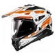 Мотошолом LS2 MX702 Pioneer 2 Namib White Orange - S - зображення 1
