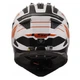 Мотошолом LS2 MX702 Pioneer 2 Namib White Orange - S - зображення 3