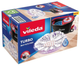 Набор для уборки Vileda TURBO 3in1 Microfibre +40% Швабра триугольная+ ведро с отжимом (167751) - изображение 3
