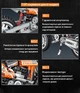 Конструктор технік мотоцикл кросовий 93 Scrambling motorcycle Steep на 434 деталі Дитячі конструктори з амортизацією мото Оранжевий - зображення 3