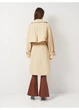 Плащ H&M M/L Светло-бежевый 0991265_беж_04 - изображение 2