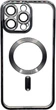 Чехол для смартфона BeCover TPU Chrome Case MagSafe для Apple iPhone 16 Pro Black (BC_712080) - изображение 1