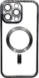Чохол для смартфона BeCover TPU Chrome Case MagSafe для Apple iPhone 16 Pro Max Black (BC_712085) - зображення 1