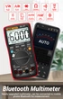 Мультиметр цифровой Aneng AN9002 PRO Оранжевый True RMS, Bluetooth - изображение 3