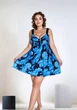 Купальник-сукня з шортами Fuba 251291223 блакитний 66 (9XL); повнота грудей 5E-6F-7G об'єм стегон 143-147 см - зображення 1