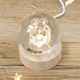 3D хрустальная сфера глобус с LED подсветкой и USB Гранд Презент Святое семейство 7.6х6.5 см деревянное основание - изображение 2