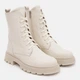 Женские демисезонные берцы кожаные высокие Ashoes 2905/3 36 23.5 см Св.Бежевые (ROZ6501005195) - изображение 2