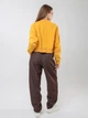 Подростковые школьные брюки для девочки NEWGEN Эмма 24Ш32-118к 146 см Коричневые (2898000012929) - изображение 2