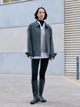 Бомбер женский Uniqlo 586445530 S Серый (1159830914) - изображение 8