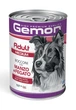Вологий корм для собак GEMON (Жемон) DOG WET Medium Adult шматочки з яловичиною та печінкою 0.415 кг. - изображение 1