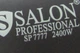 Професійній фен для волосся Salon Professional 7777 з іонізацією (2400 W) матовий Чорний - зображення 4