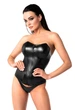 Корсет Noir Handmade F334 Powerwetlook corset 3XL (SX2019) - изображение 4