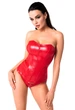Корсет Noir Handmade F355 powerwetlook corset 3XL Червоний (SX2028) - изображение 2