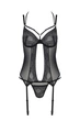 Комплект Passion DROSERA CORSET L/XL Чорний (SX0476) - изображение 3
