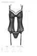 Комплект Passion DROSERA CORSET L/XL Чорний (SX0476) - изображение 5