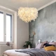 Подвесной белый светильник TRIO во флористических мотивах d120 см | Line F | Арт. MJ185-600 - изображение 10
