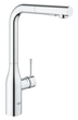 Змішувач для кухні з висувним виливом Grohe Essence New (30270000) - изображение 1