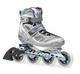 Роликові ковзани для дорослих Rollerblade TEMPEST 90 W 38.5 (7.5US) 245мм Silver/light blue (07302300 815) - зображення 1
