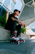 Роликові ковзани для дорослих Rollerblade RB PRO X M 39 (7US) 250мм Grey/warm red (07101600) О - зображення 7