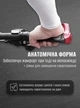 Грипсы на велосипед анатомические велосипедные грипсы рога ручки накладки на руль резиновые рукоятки мягкие на ровер большой самокат мотоцикл грипсы для велосипеда эргономичные антискользящие WEST BIKING Красный 73571 - изображение 2