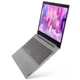Ноутбук Lenovo IdeaPad 3-17 / Процесор i3-1115G4 / RAM 8GB / SSD 512GB / Сріблястий - зображення 2