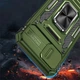 Чехол противоударный Epik Defender Cam Ring Case для Apple iPhone 7 / 8 / SE (2020) (4.7") Оливковый / Army Green - изображение 2