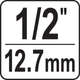 Ключ динамометричний Yato 1/2" 20- 100 Нм, 420-440 мм (YT-07741) - зображення 5