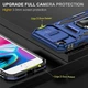 Чехол противоударный Epik Defender Cam Ring Case для Apple iPhone 7 / 8 / SE (2020) (4.7") Синий / Navy - изображение 3