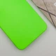 Чехол для Samsung Galaxy S21 FE GETMAN TPU Liquid Silk Full Camera Салатовый/Neon Green - изображение 2