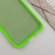 Чехол для Samsung Galaxy S21 FE GETMAN TPU Liquid Silk Full Camera Салатовый/Neon Green - изображение 3