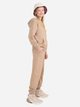 Spodnie dresowe dziewczęce joggery 4F 4FJWSS25TTROF1187-83S 134 cm Beżowe (5905700426141) - obraz 4