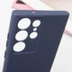 Чохол Silicone Cover Lakshmi Full Camera (AA) with logo для Samsung Galaxy S25 Ultra Синій / Midnight blue - зображення 4
