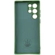 Чохол Silicone Cover Lakshmi Full Camera (AA) with logo для Samsung Galaxy S25 Ultra Зелений / Dark green - зображення 2