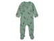 Чоловічок в рубчик для дівчинки Lupilu Ecoprint 428452 062 см (2-3 months) зелений - зображення 1