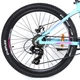 Гірський велосипед з алюмінієвою рамою 13" та колесами 24" Crosser Sweet Бірюзовий - зображення 3
