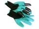 Садові рукавички з кігтями для городу Garden Genie Gloves - зображення 1