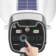Громкоговоритель аккумуляторный с Bluetooth FM и LED фонариком WSJAR L-026 Белый - изображение 3