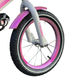 Дитячий велосипед з кошиком на кермі та бічними колесами Crosser Kids Bike 14" Рожевий - зображення 7