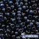 Бисер 60100 Чешский Preciosa 10/0, Прозрачный NT, Синий, Круглый, 50 г - изображение 2