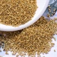 Бисер Японский MIYUKI Delica DB1833 11/0, Duracoat Galvanized Yellow Gold, 1000шт/5г - изображение 1