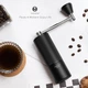Ручна кавомолка Timemore Chestnut C3S Pro Black (C3S PRO Black) портативний млин для кави з регулюванням помелу з нержавіючої сталі - зображення 4