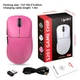 Мышь беспроводная HXSJ T700 с аккумулятором 2.4G+Bluetooth+Wired Pink - изображение 6