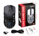 Миша бездротова HXSJ T400 з акумулятором та підсвічуванням 2.4G+Bluetooth+Wired Black - зображення 6