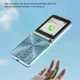Кнопковий складний мобільний телефон SERVO Foldable Phone I15 Max 4SIM Голубой - изображение 5