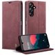 Чехол книжка с магнитом Samsung Galaxy A16 A165 CaseMe Wine (40454-42) - изображение 1