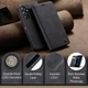 Чохол книжка з магнітом Samsung Galaxy A16 A165 CaseMe Black (40454-2B) - зображення 2