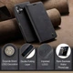 Чохол книжка з магнітом Samsung Galaxy A06 A065 CaseMe Black (40453-2B) - зображення 2