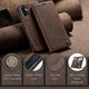 Чехол книжка с магнитом Samsung Galaxy A56 A566 CaseMe Dark Brown (40475-05) - изображение 4