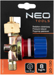 Газовий редуктор NEO Tools з регулятором тиску 20-130 (5907558460247) - зображення 2